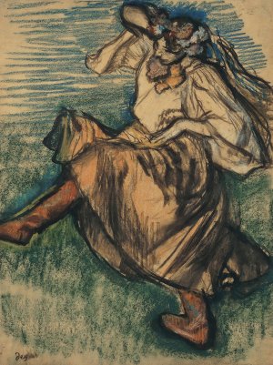 Russian Dancer by Edgar Degas Oil Painting Reproduction