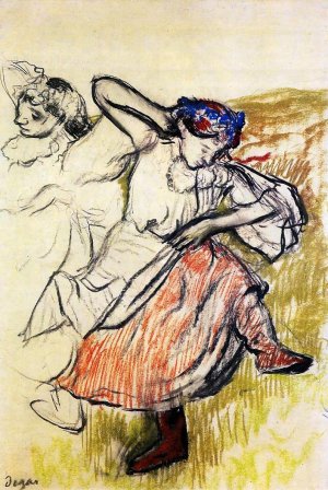 Russian Dancers 4 by Edgar Degas Oil Painting Reproduction