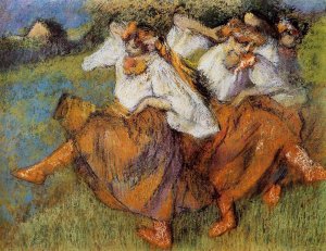 Russian Dancers by Oil Painting Reproduction