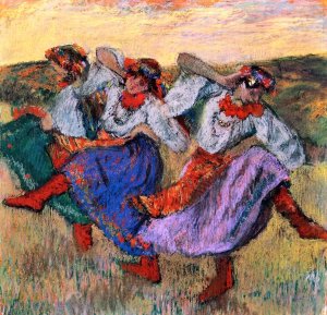 Russian Dancers 5 by Edgar Degas Oil Painting Reproduction