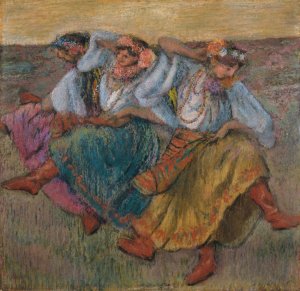 Russian Dancers by Edgar Degas Oil Painting Reproduction