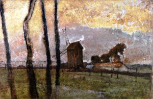 Saint-Valery-sur-Somme by Edgar Degas Oil Painting Reproduction