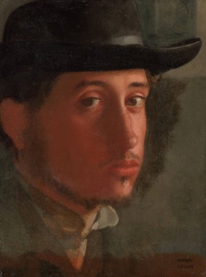 Self-Portrait by Edgar Degas Oil Painting Reproduction