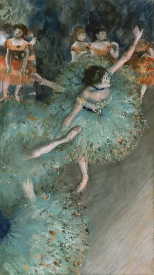 Swaying Dancer by Edgar Degas Oil Painting Reproduction