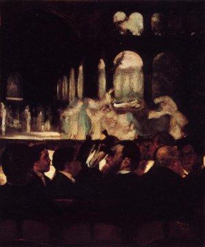The Ballet from 'Robert la Diable' by Edgar Degas Oil Painting Reproduction