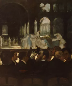 The Ballet from 'Robert le Diable' by Edgar Degas - Hand-Painted Oil Painting Reproduction
