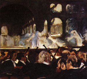 The Ballet Scene from 'Robert la Diable by Edgar Degas Oil Painting Reproduction