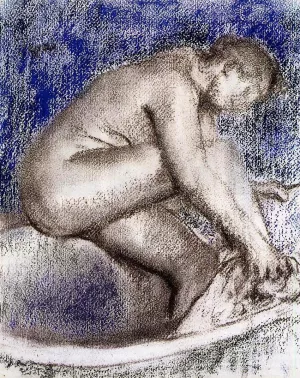 The Bath 2 by Edgar Degas - Hand-Painted Oil Painting Reproduction