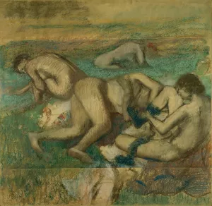 The Bathers by Oil Painting Reproduction