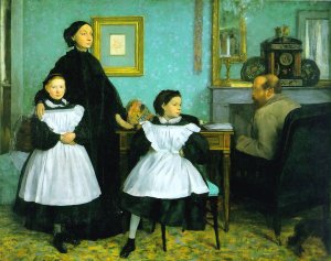 The Bellelli Family by Edgar Degas Oil Painting Reproduction