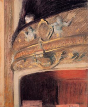 The Box at the Opera by Edgar Degas Oil Painting Reproduction
