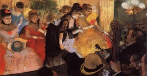The Cafe Concert by Edgar Degas Oil Painting Reproduction