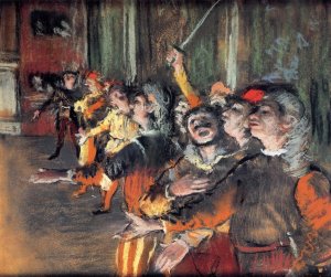 The Chorus by Edgar Degas Oil Painting Reproduction