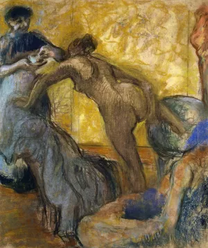 The Cup of Hot Chocolate by Edgar Degas Oil Painting Reproduction