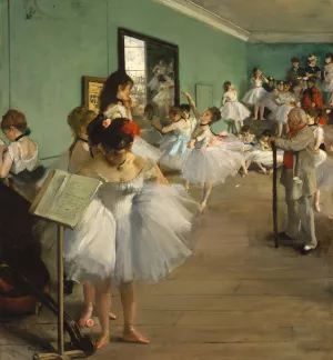 The Dance Class by Oil Painting Reproduction