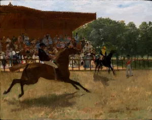 The False Start by Edgar Degas - Hand-Painted Oil Painting Reproduction