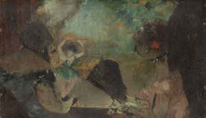 The Loge by Edgar Degas Oil Painting Reproduction