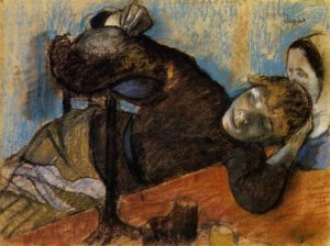 The Milliner by Edgar Degas Oil Painting Reproduction