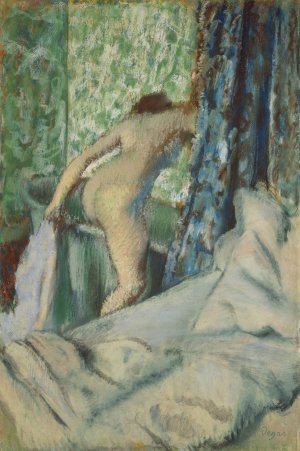 The Morning Bath by Edgar Degas Oil Painting Reproduction