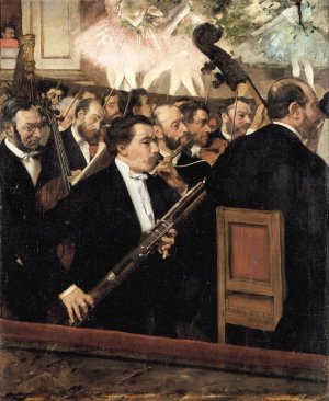 Main Product Photo of The Orchestra of the Opera Painting by Edgar Degas