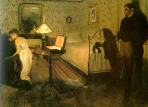 The Rape by Edgar Degas Oil Painting Reproduction