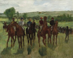 The Riders by Edgar Degas Oil Painting Reproduction
