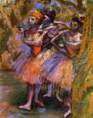 Three Dancers 2 by Oil Painting Reproduction