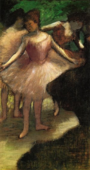 Three Dancers in Pink by Edgar Degas Oil Painting Reproduction