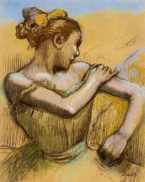 Torso of a Dancer by Edgar Degas Oil Painting Reproduction
