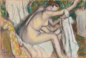 Woman Drying Her Arm by Edgar Degas Oil Painting Reproduction