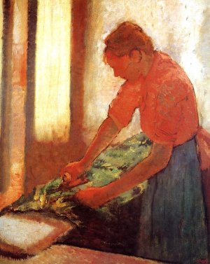 Woman Ironing 3 by Edgar Degas Oil Painting Reproduction