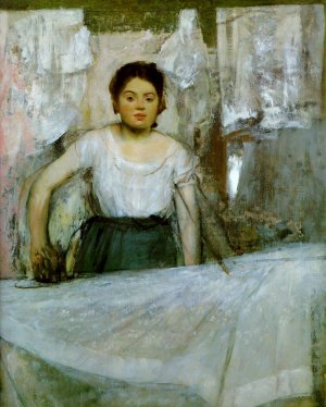 Woman Ironing by Edgar Degas Oil Painting Reproduction