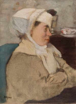 Woman with a Bandage by Edgar Degas Oil Painting Reproduction