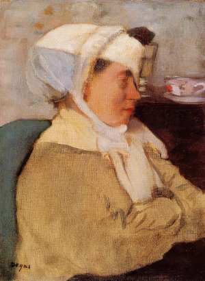 Woman with a Bandage by Edgar Degas Oil Painting Reproduction