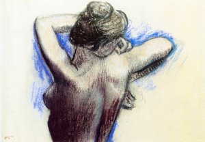 Woman's Torso by Edgar Degas Oil Painting Reproduction
