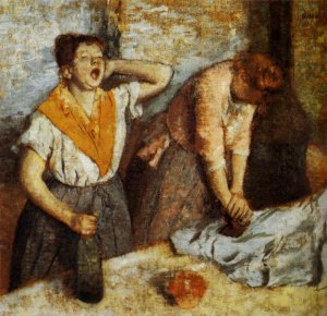 Women Ironing by Edgar Degas Oil Painting Reproduction